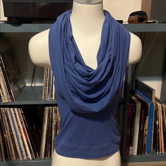 warrior within Tops - Blue suede nova reversible top/dress